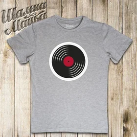 Прикольные футболки: Пластинка Меланж